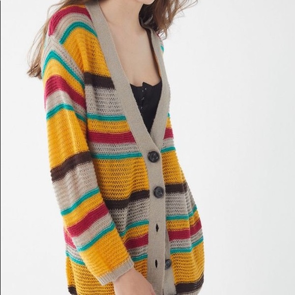NWT🌈Colorful Cardigan🌈 - Picture 4 of 5